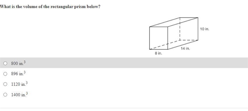 What is the volume of the rectangular prism below?-example-1