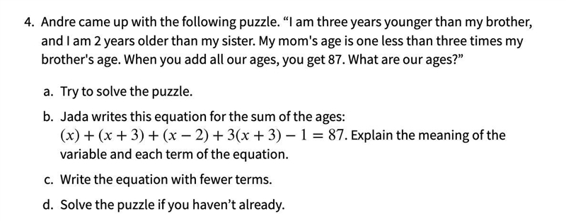 If someone could help me on this math problem and give answers and explanation would-example-1