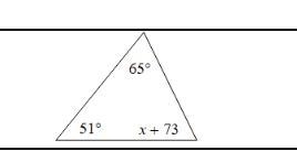 Solve for X please show work and or formula-example-1