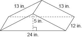 What is the volume of this right prism? 720 in³ 780 in³ 1440 in³ 1560 in³-example-1