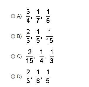 Which fractions have a LCD of 30? answer choices down-example-1