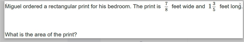 Can someone please help? Put your answer as an improper fraction. 7/3 5 7/5 14-example-1