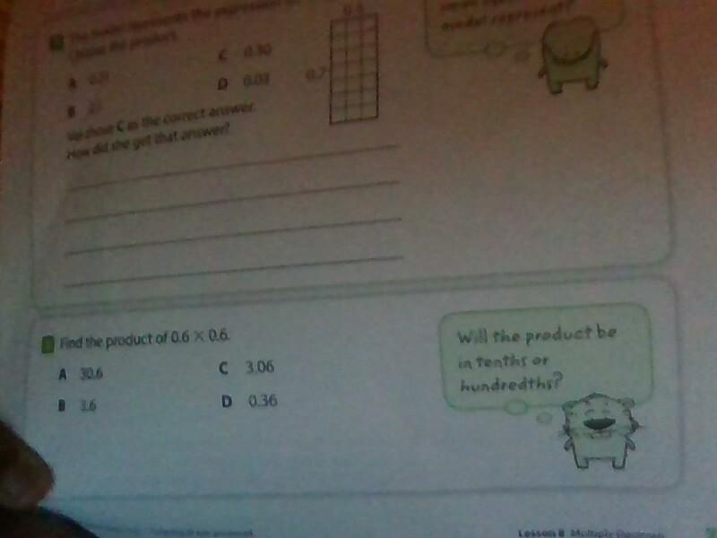 Find the product of 0.6 x 0.6-example-1