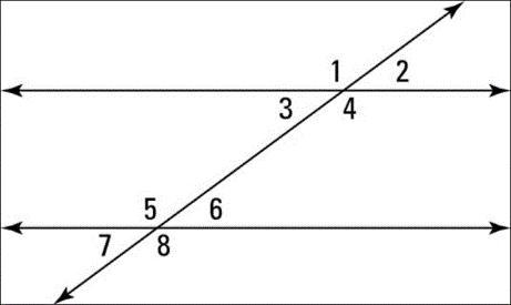 100 POINTS Angles 4 and 5 are a transversal cutting through parallel lines A. alternate-example-1