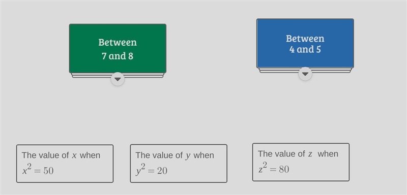 Sort the cards into groups based on the two consecutive numbers they are between.-example-1