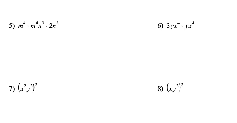 HELP please Multiplication Properties of Exponents DROPBOX Part 2 (3parts) Grade seven-example-1