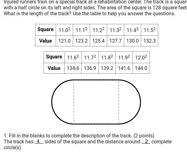 The circumference of (distance around) a circle is π times the diameter, or C = πd-example-1