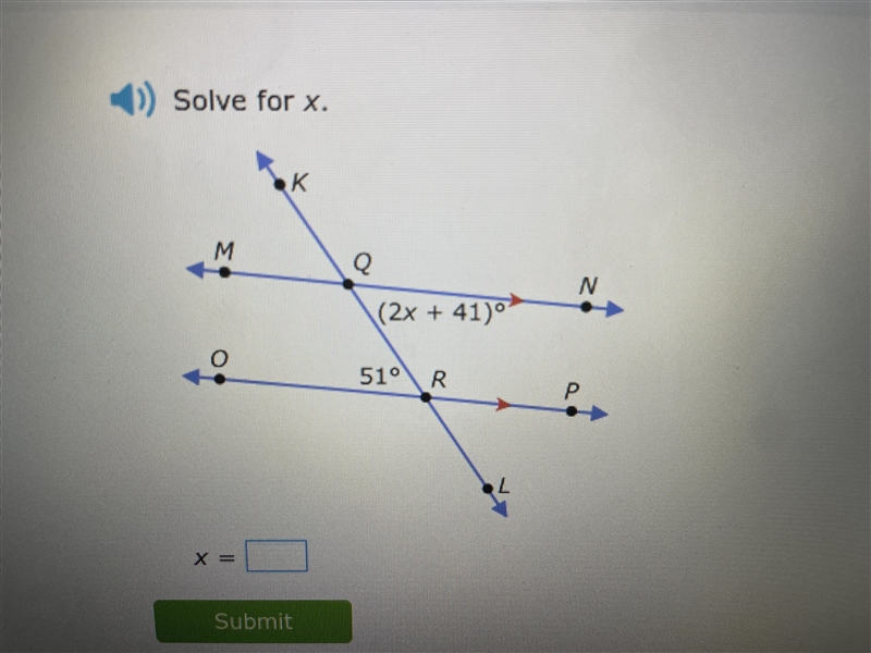 Does anyone know how to solve this? My assignment is due soon. It is about transversals-example-1