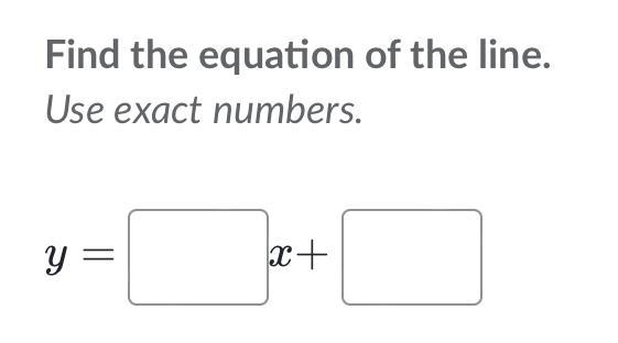 Find the equation of the line. Thanks :) ( attached photos )-example-1