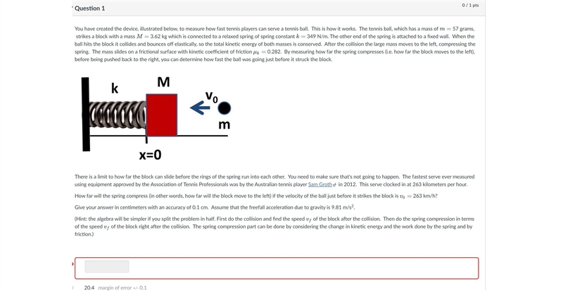 I am confused how to find the final velocity after the collision of the block?-example-1