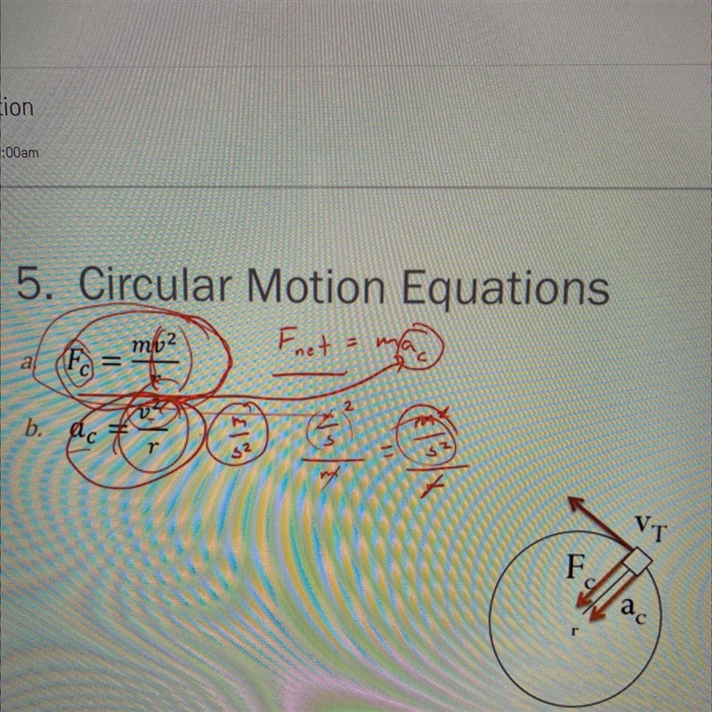 Question: True or false Newton’s 2nd law can be used to create the centripetal force-example-1