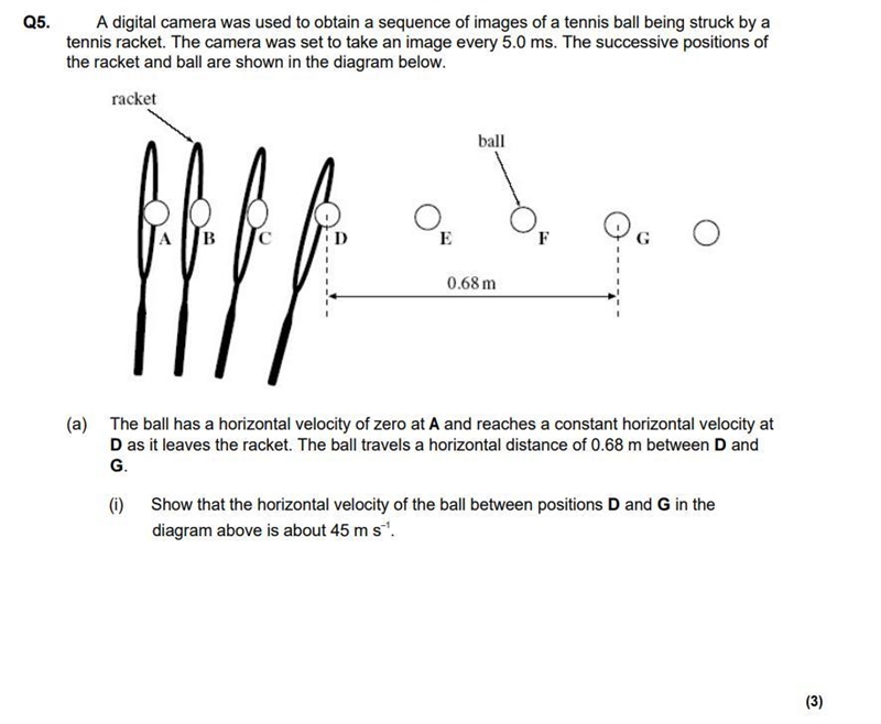 I'm stuck on b(i), because I don't understand what equation to use with what values-example-1