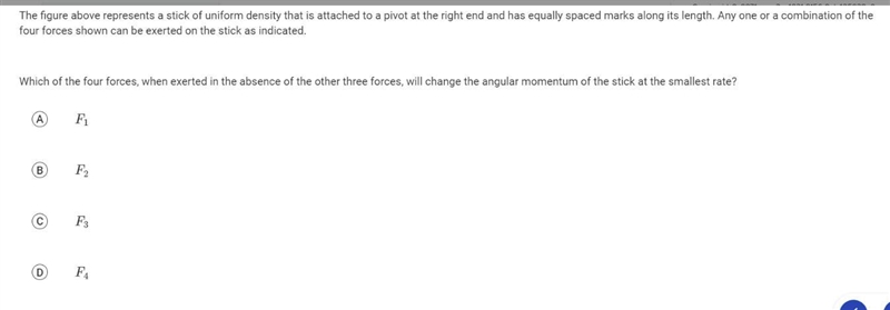 AP Physics 1 rotational motion Question 7 Practice set MCQ-example-2