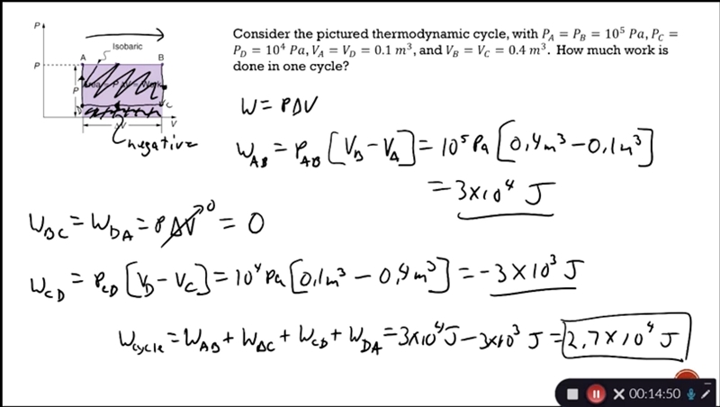 1. Consider the example problem, but with the lower pressure reduced to 100 Pa. How-example-1