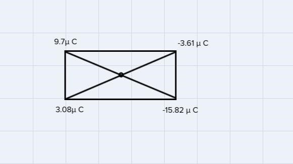 Calculate the electric potential energy of the arrangement described as follows: Four-example-1