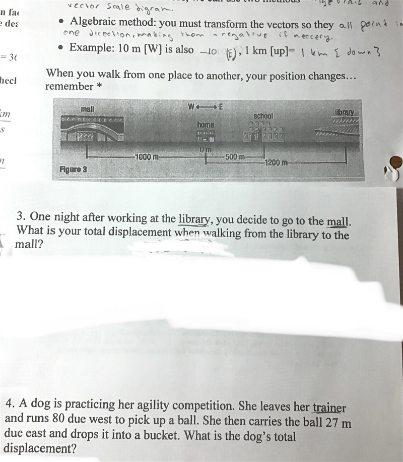 Please do number three for me step-by-step and explain the east and west thank you-example-1