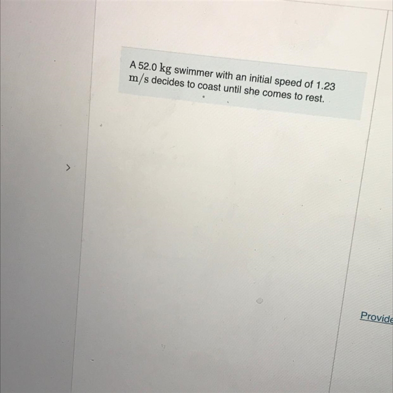 if she slows with constant acceleration and stops after coasting 2.2 0M what is the-example-1