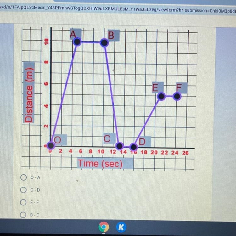 *13. Which segment of the line represents motion in a negative direction?a-example-1