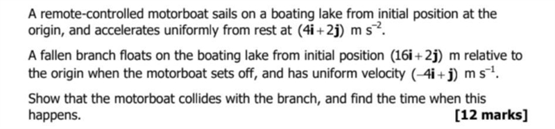 A remote-controlled motorboat sails on a boating lake from initial position at theorigin-example-1