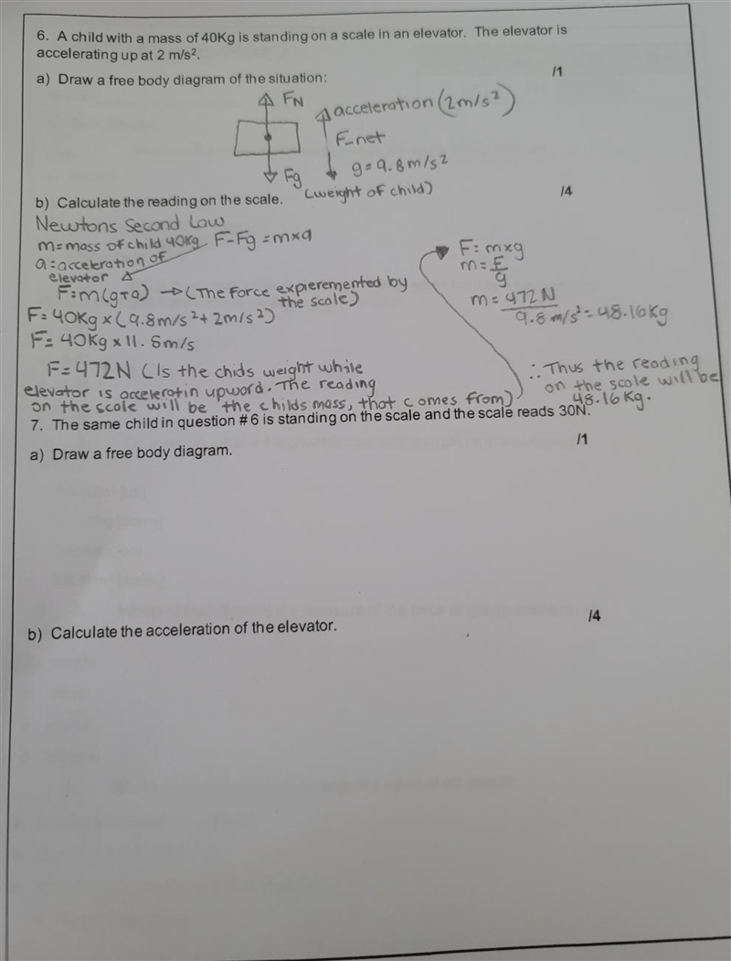 Hello I need help with question 7 a and b please-example-1