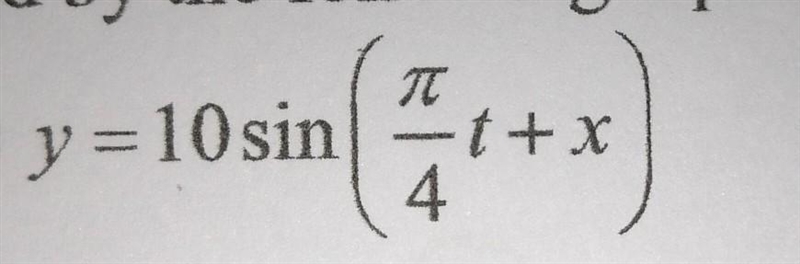 A progressive wave is represented by the following equation : Where y is in centimetre-example-1