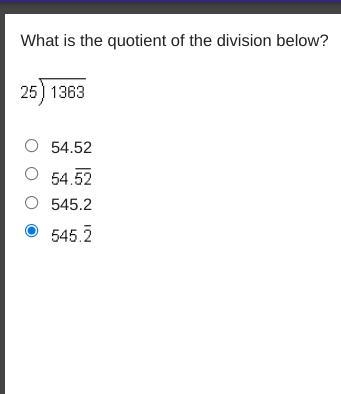 Hi i need help with this What is the quotient of the division below?in the picture-example-1