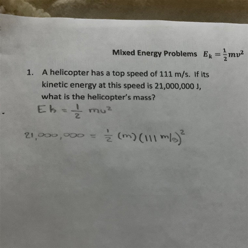 I started to solve this problem but I’m not sure on what to do next.-example-1