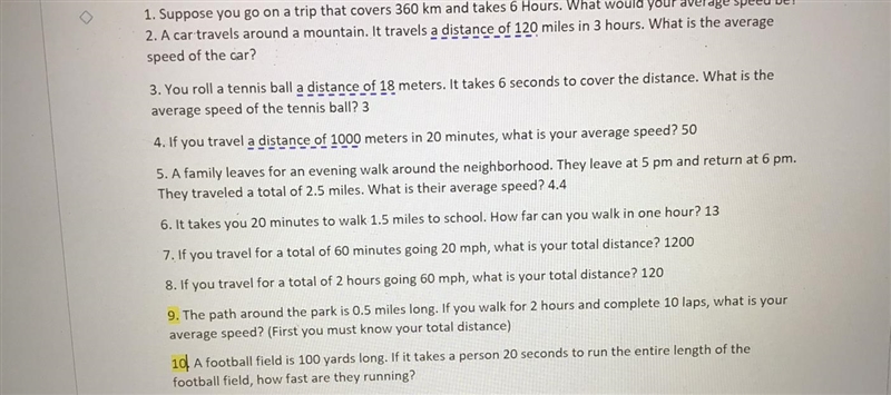 Need quick response Are my answers for 1-8 correct and if not what is the correct-example-1