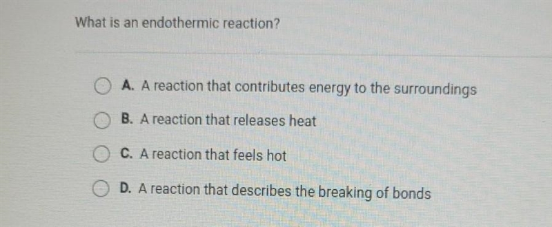 20 POINTS What is an endothermic reaction?​-example-1