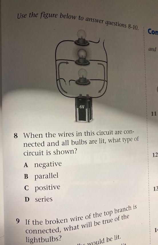 When the wires in this circuit are connected and all bulbs are lit , what type of-example-1