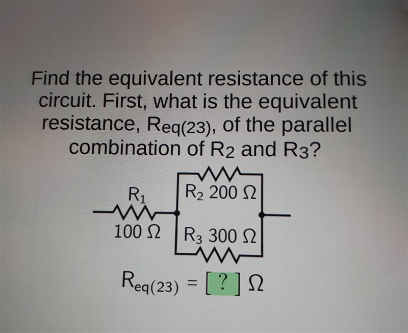 Find the equivalent resistance of this circuit. First, what is the equivalent resistance-example-1