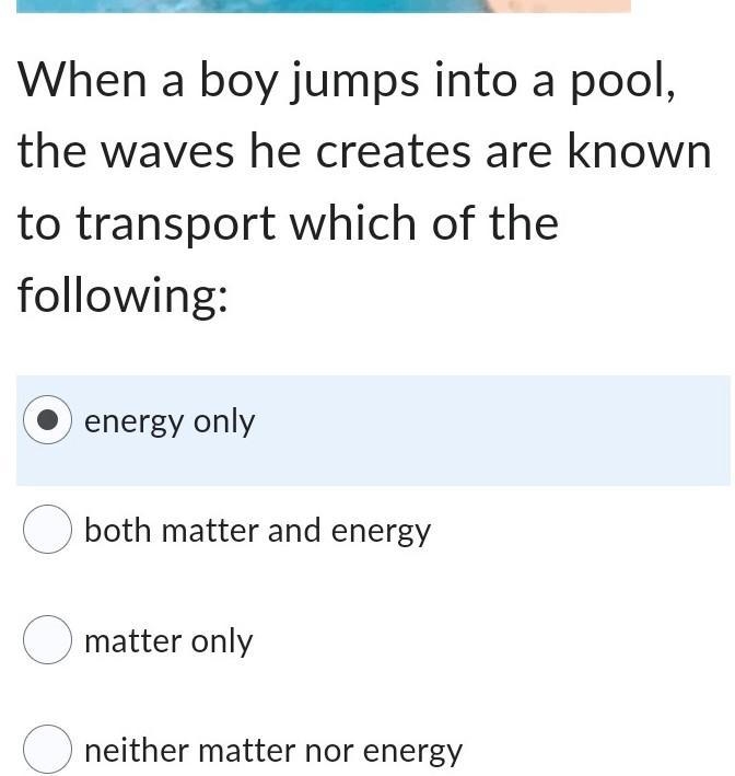 When a boy jumps into a pool ​-example-1