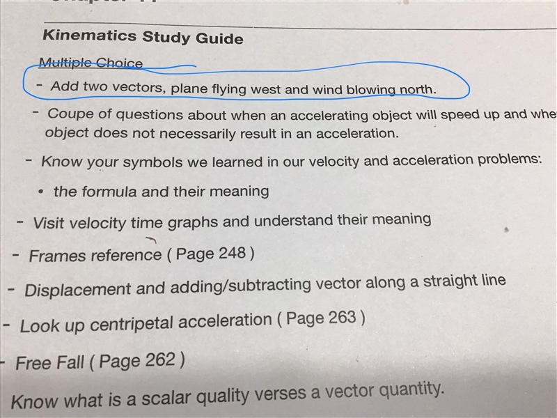 Add two vectors, plane flying west and wind blowing north. (10 pt) asap plz-example-1