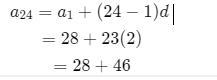 There are 28 seats in the front row of a theater each successive row contains two-example-1