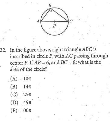 What is the area of the circle?-example-1