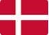 Which european country has a flag that is all red with an off center cross that extends-example-1