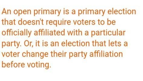 What is an open primary system-example-1