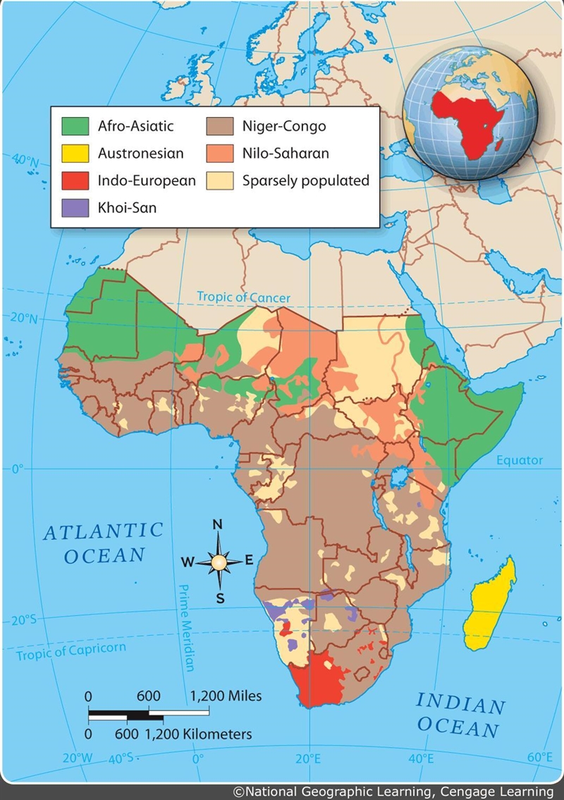 Explain at least one observation you can make about the political borders and the-example-2