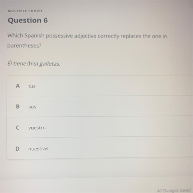 What is the right answer please help my friend on spanish ty!-example-1