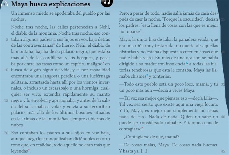 Lee el texto y responde a las preguntas:-example-1