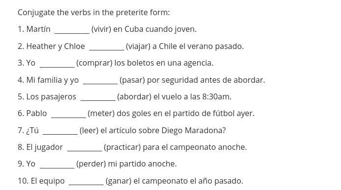 Please help 15 points! spanish 2 work-example-1