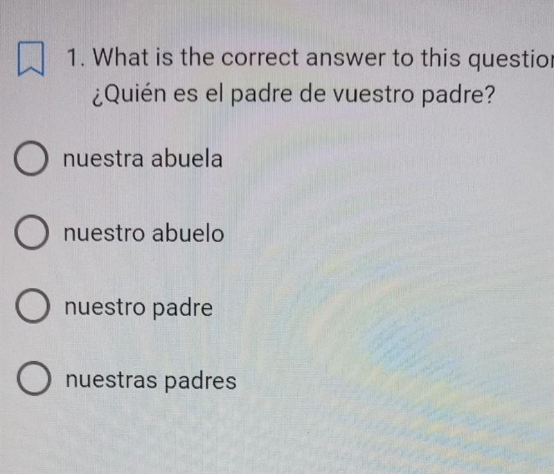 EASY Spanish 1 20 POINTS​-example-1